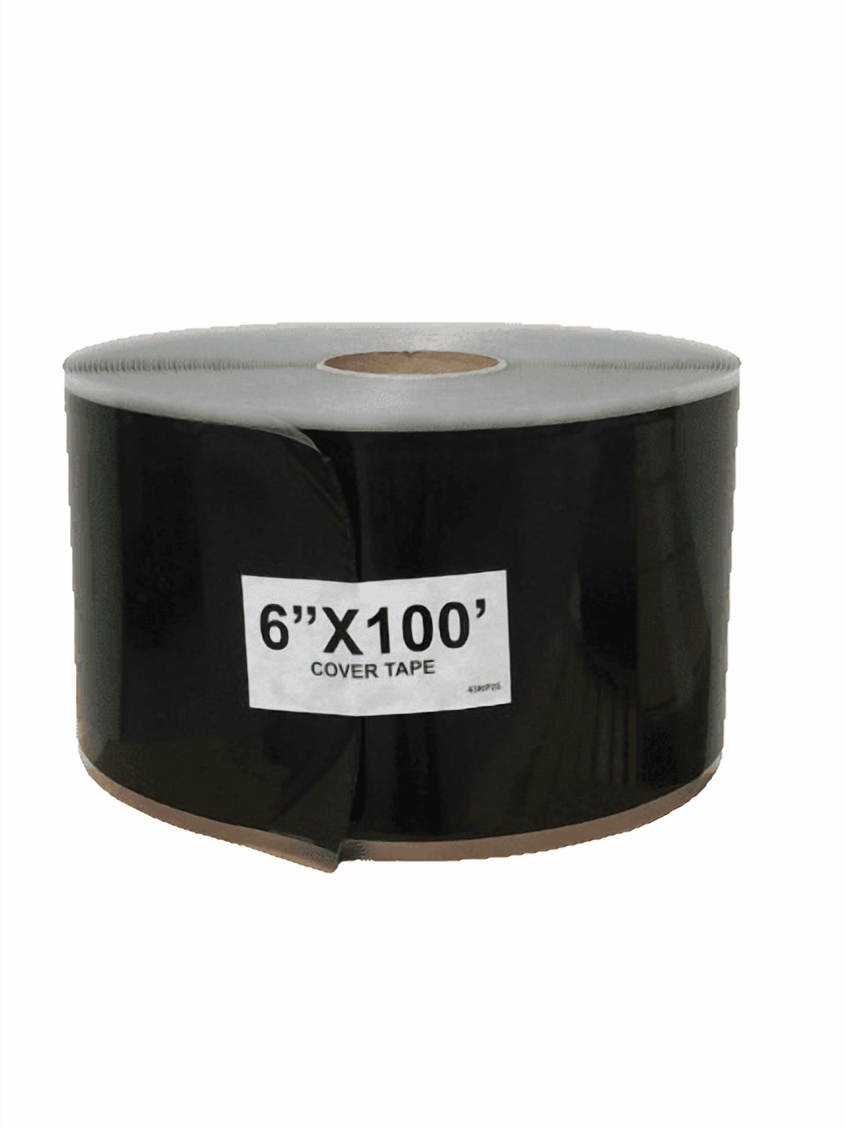 Rubber Flat Roofing BLACK COVER TAPE 6"x100' (One roll) - Tego Roofing Supply