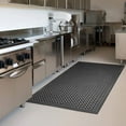 thumbnail image 1 of Rubber Floor Mat Anti-Fatigue Non Slip Floor Mats 36" x 60" New Commercial Heavy Duty Drainage Rubber Kitchen Mat Black Bar Floor Mat, 1 of 6