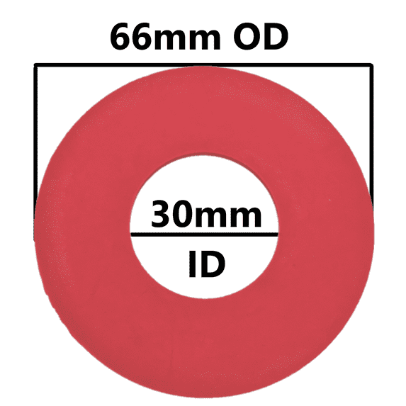 Rubber Flush Seal 3 & 5/16 inch or 85 mm OD. 1 & 3/4 inch or 44 mm ID.