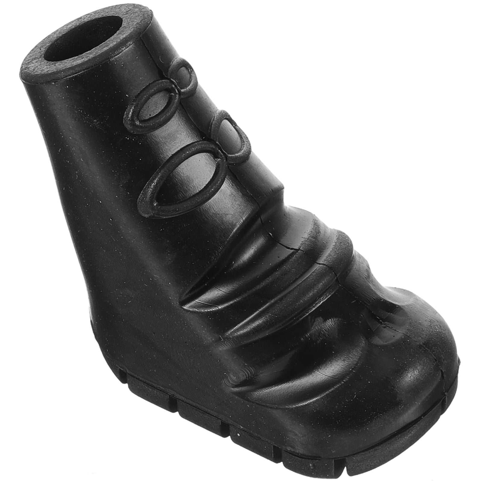 Rubber Foot Covers Crutch Tips Cane Replacement Anti Slip Wear-resistant Crutches Hiking Pole Elder