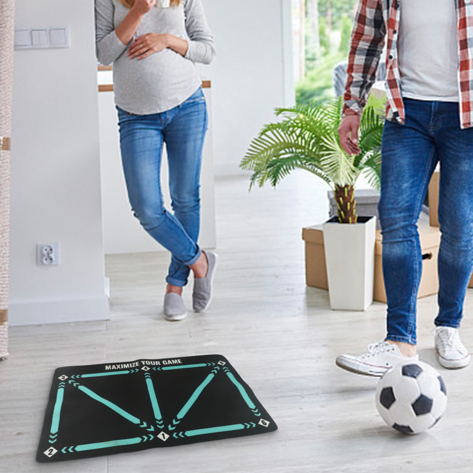 Rubber Football Mat Prevent Slipping & Improve Stability Various ...