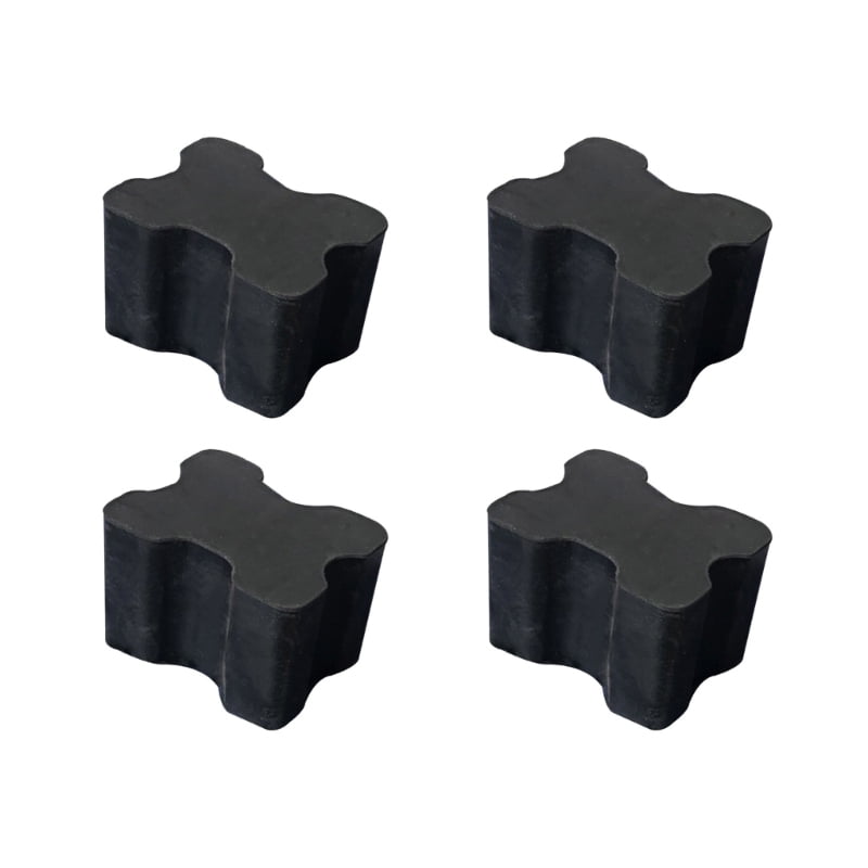 Rubber Front Coil Spring Boosters for 1" to 1.5" Coil Spring Rubber