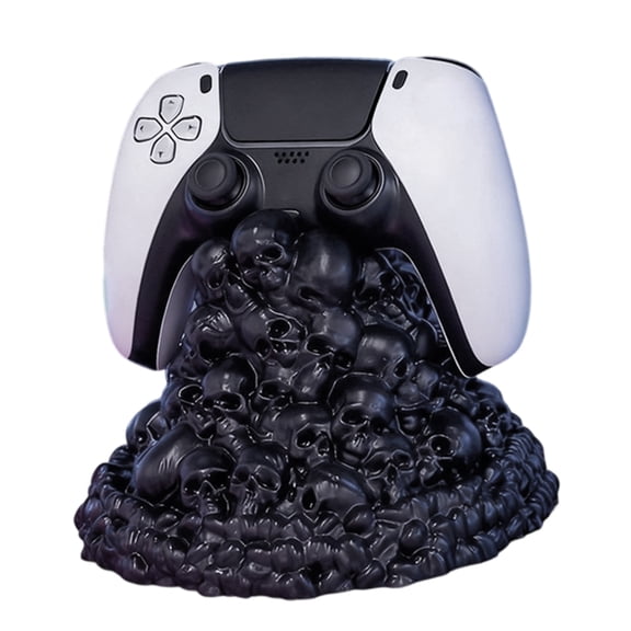 Rubber Gaming Controller Stand Creative Skeleton Aesthetic Ergonomic Shape Universally Compatibility Home Office Decor