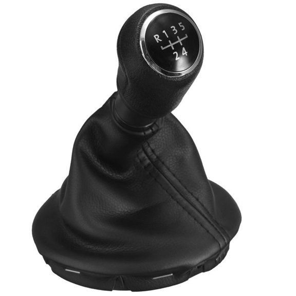 Rubber Gear Shift Knob Gator For Volkswagen Transporter T5 T5.1 Black