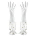 thumbnail image 1 of Rubber Gloves Dishwashing 16.53 in Long Waterproof Household Cleaning Gloves for Kitchen Laundry Tasks, 1 of 6