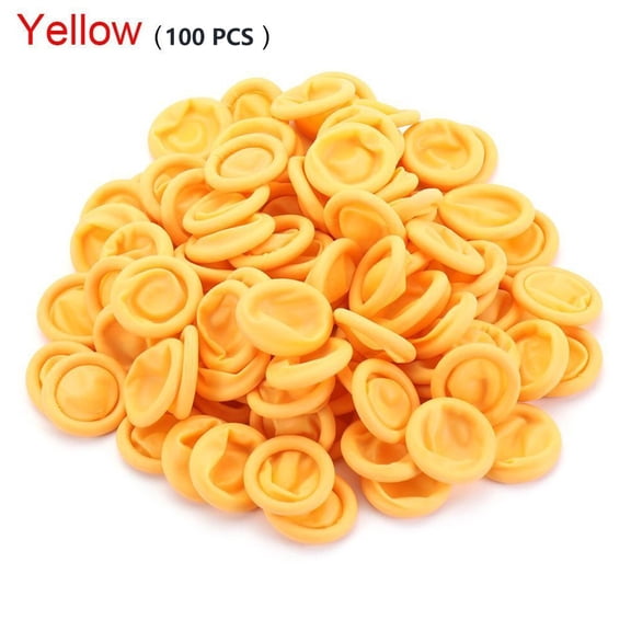 Rubber Gloves Non-Slip Finger Cots Fingertip Repairing Tools Home Furnishing Jewelry Cleaning Latex Nail Art Protection Gloves