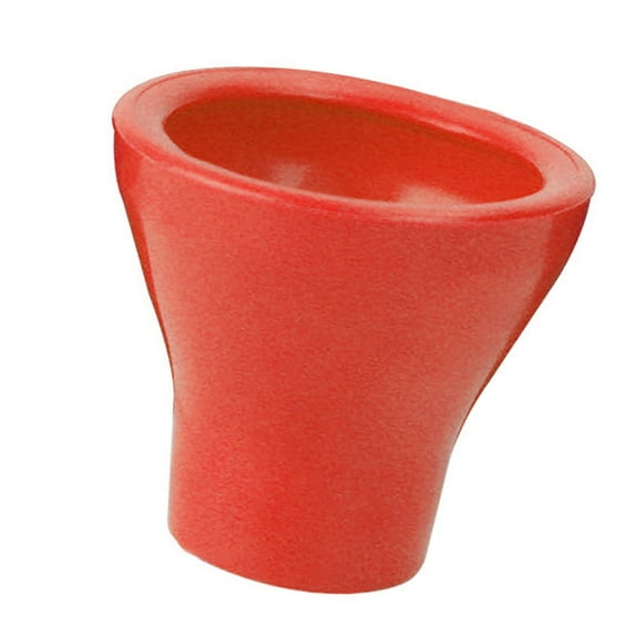 Rubber Golf Ball Retriever Grabber Pick Up Suction Cup, Putter Grip Saver Golf Ball Picker Tool Protable for Putter Accessories, Golfer , Red