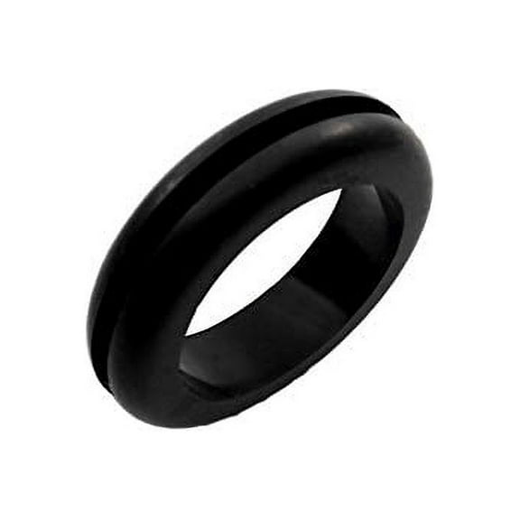 Rubber Grommet Fits 1 3/4" Hole in 1/8" Thick Panel Buna-N Rubber - Has 1 1/2" Center Hole (1)