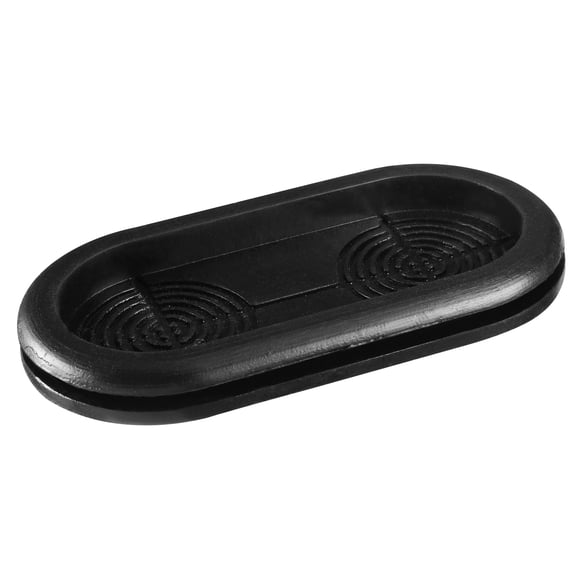 Rubber Grommet Oval Double-Sided Mount Size 75 x 35 mm for Wire Protection 6 Pack