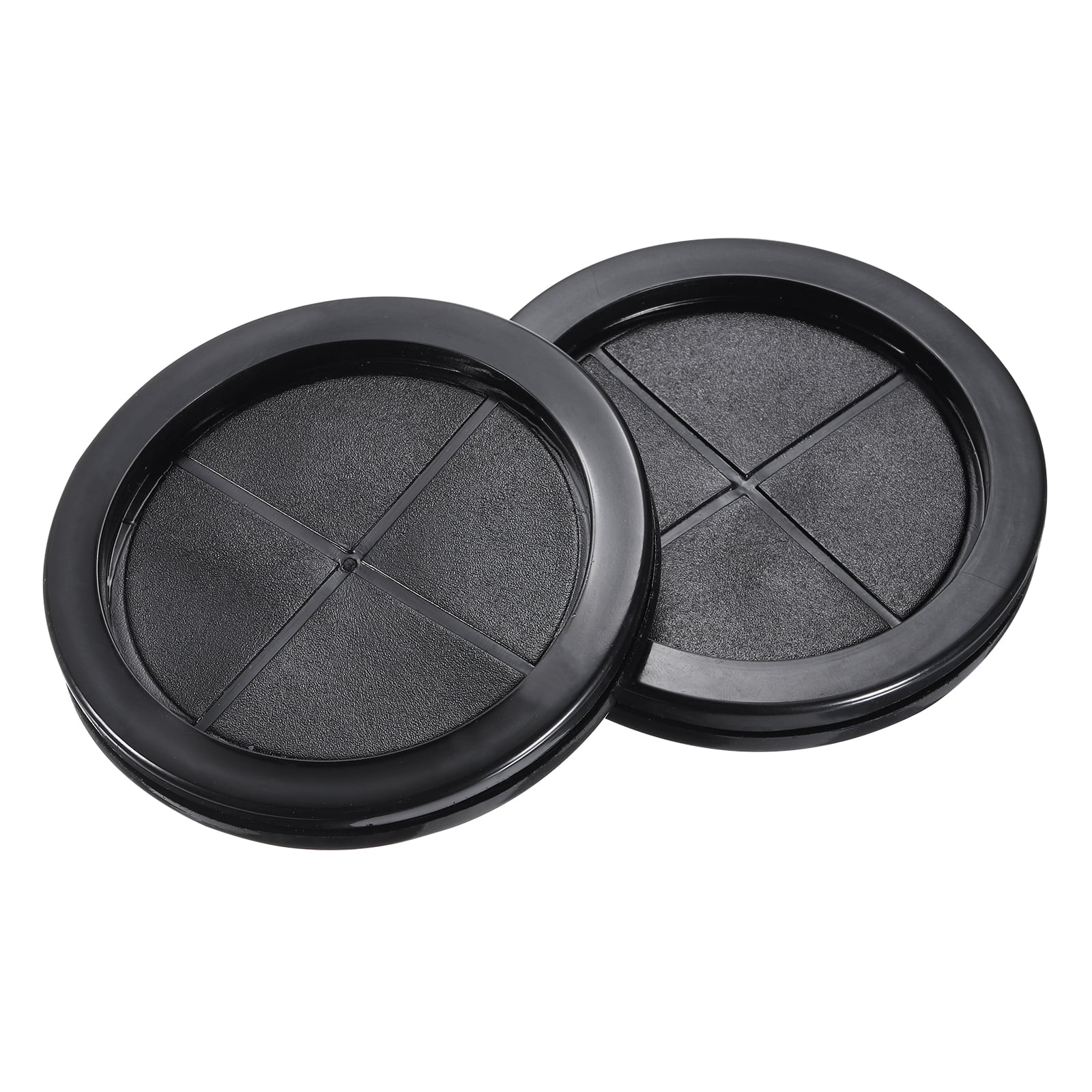 Rubber Grommet Round Double-Sided Mount Dia 120 mm ID 110 mm for Wire Protection Pack of 10