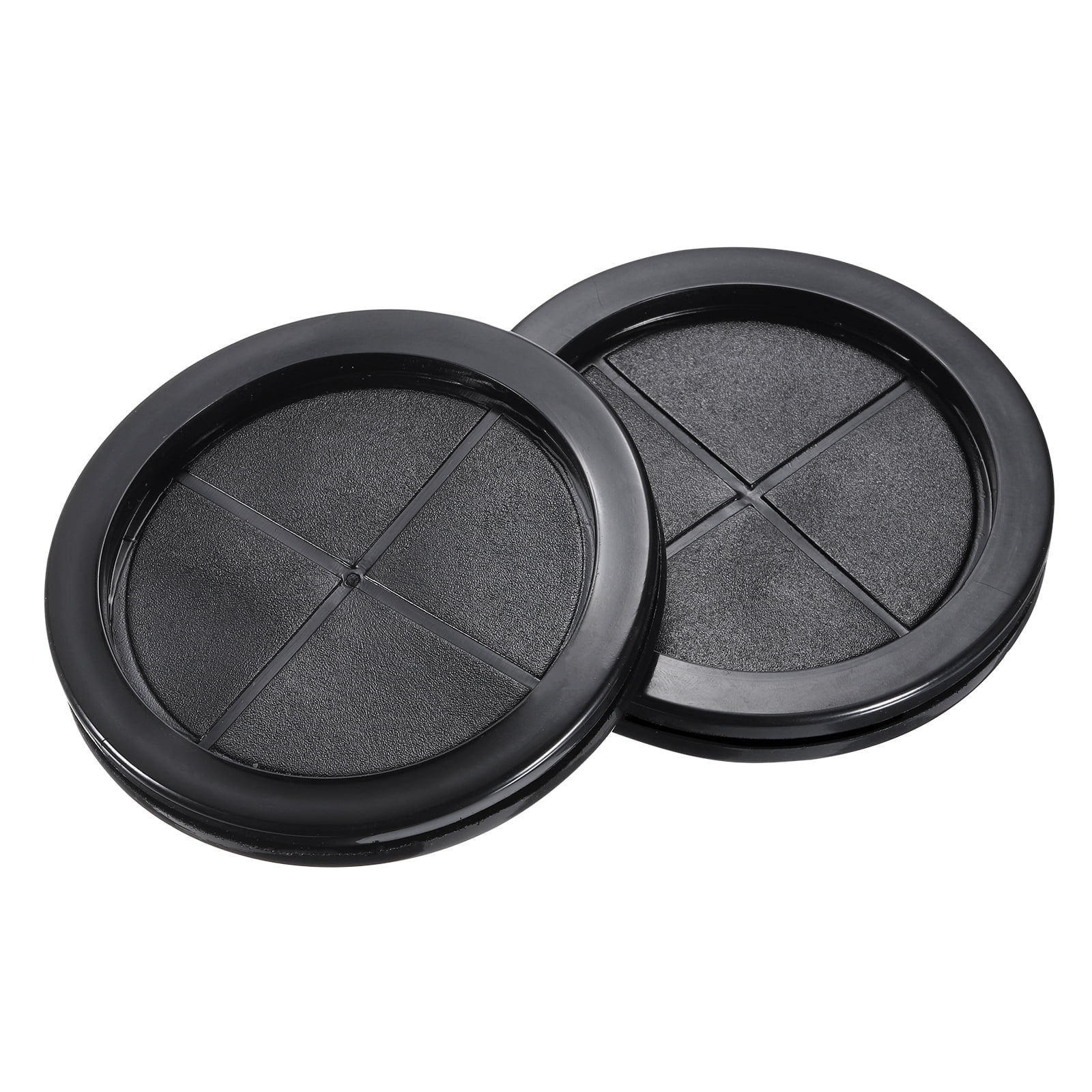 Rubber Grommet Round Double-Sided Mount Dia 120 mm ID 110 mm for Wire Protection Pack of 8