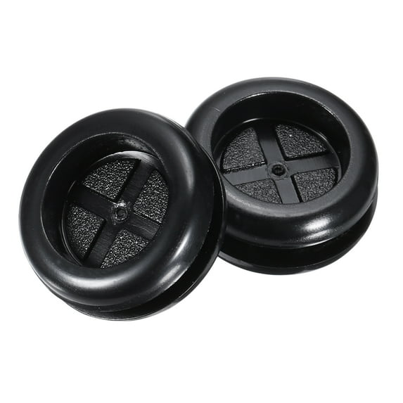 Rubber Grommet Round Double-Sided Mount Dia 16 mm ID 14 mm for Wire Protection Pack of 20