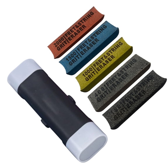 Rubber Guitar Fret Polishing Erasers Abraisive Anti-rust Pen Cleaner Guitar String for Fret Wire