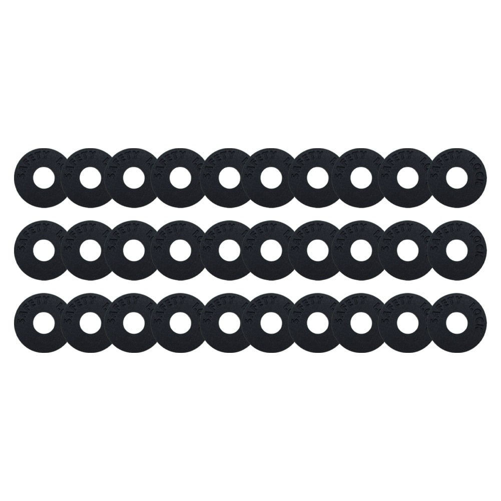 Rubber Guitar Strap Locks for Acoustic Electric Guitar Bass 10/20/30