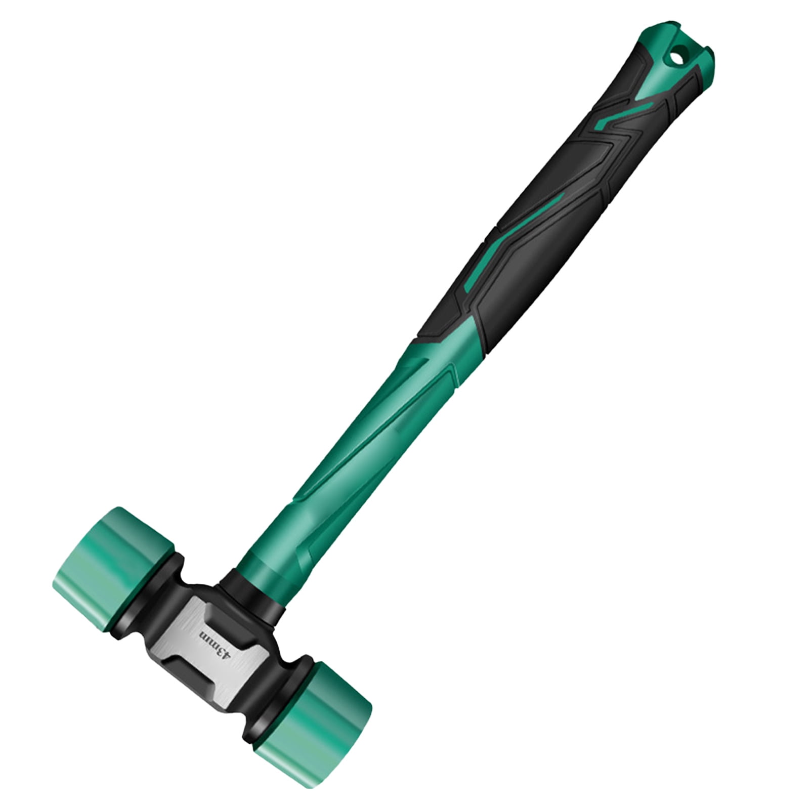 Rubber Hammer, Non Slip Hammer Mallet for Dorm Bed, Heavy Duty Rubber Hammer Heads, Ergonomic Grip Handle, Portable Double sided Soft Mallets
