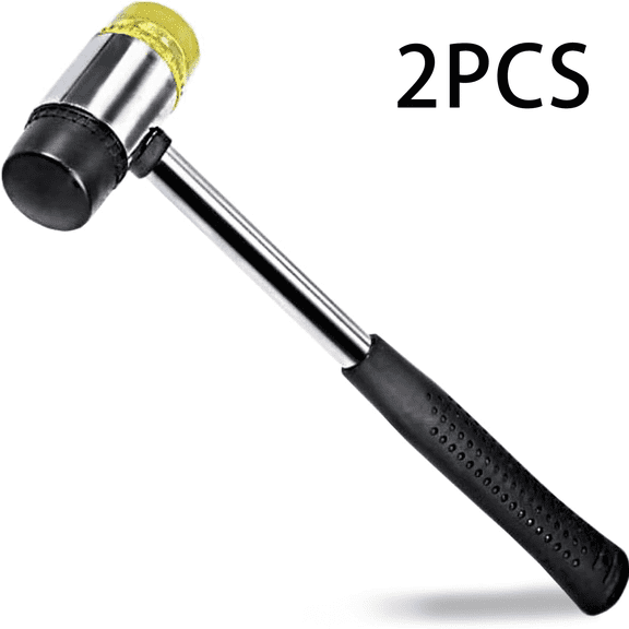 Rubber Hammer Small Plastic Mallet: Jewelry hammer Small rubber mallet Plastic hammers Soft hammers for use with jewelry, handicrafts, furniture assembly, etc.(25MM)