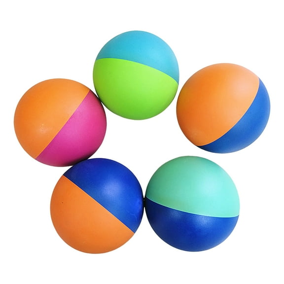 Rubber Handballs - Multi-Color, Lightweight & Durable, Outdoor Recreational Toy, Promotes Physical Activity, Suitable for Handball/Stickball Games, All-Age Entertainment