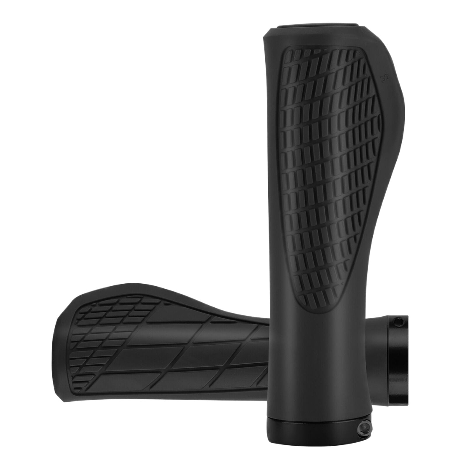 Rubber Handle Set Mountain Bike Grip Lockable Non Slip Absorbing