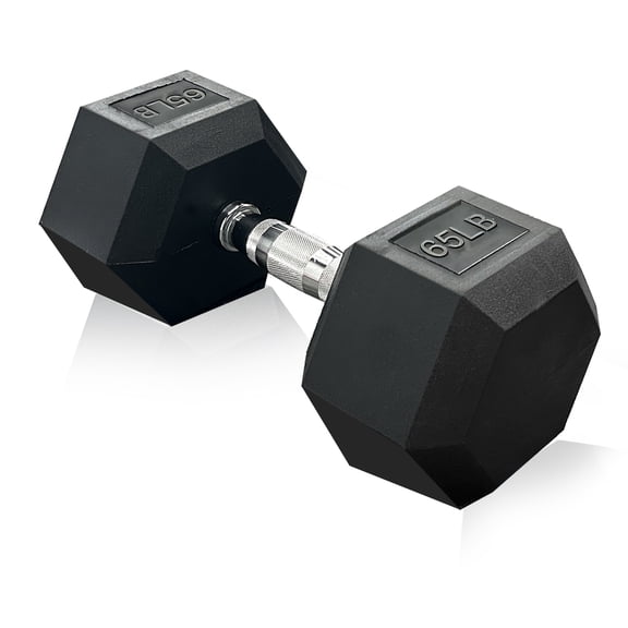 Rubber Hex Dumbbell Set, 15-550 lbs Multiple Weight Options, Premium Coated Free Weights for Home Gym Strength Training & Fitness Workout, Rack Not Included