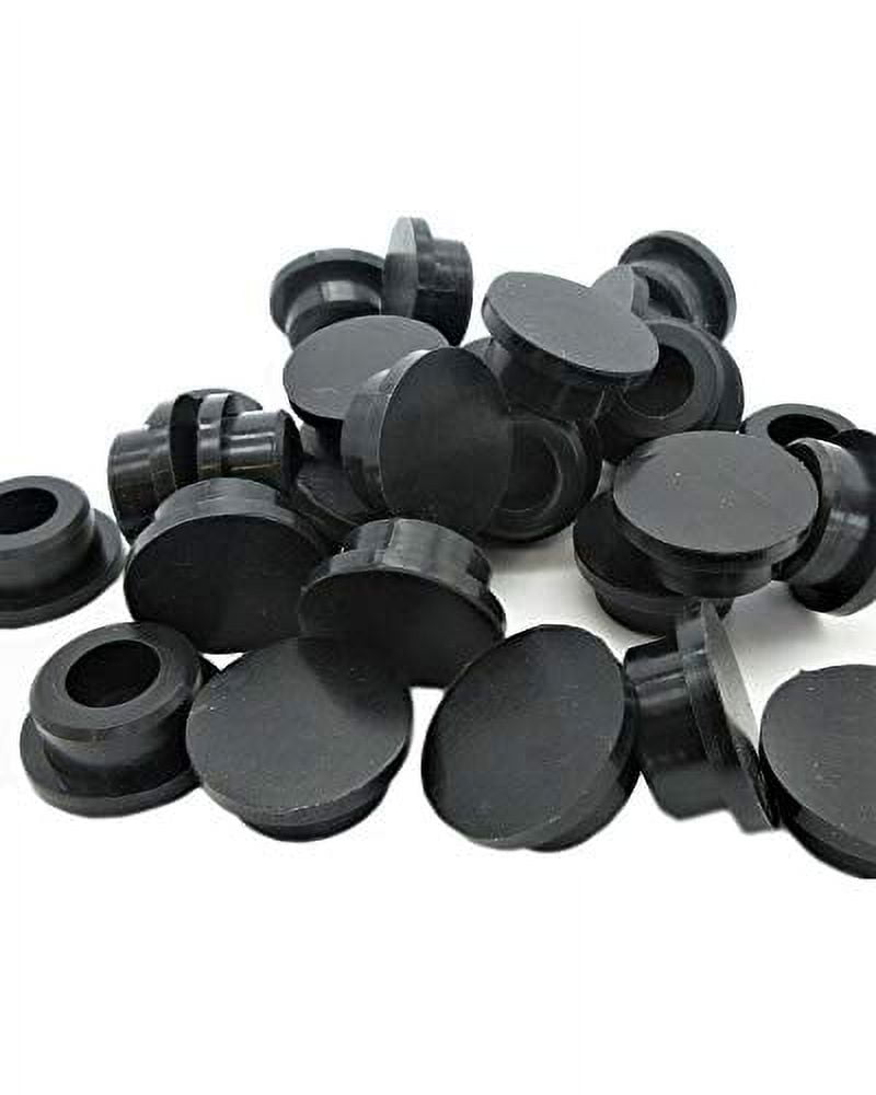 Rubber Hole Plugs With Compression Stem Black Rubber Plugs For Holes