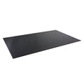 thumbnail image 1 of Rubber King 4' x 6' x 7mm Thick Rubber Fitness Mat, Black, 1 of 6