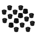 thumbnail image 1 of Rubber Leg Cap End Tip Cover Chair Feet Protector 25mm 1" Inner Dia 14pcs, 1 of 7