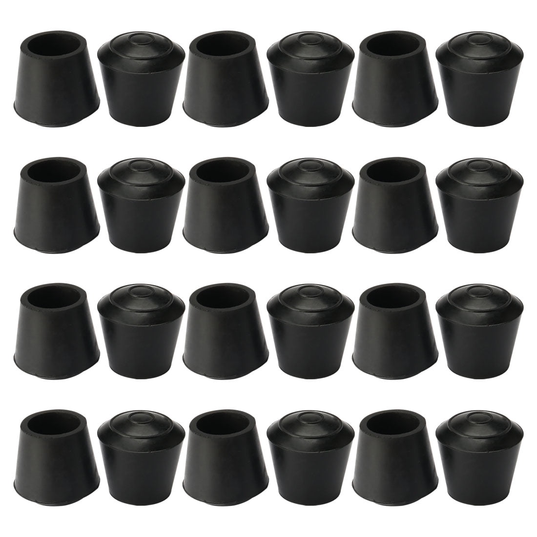 Rubber Leg Cap End Tip Furniture Feet Protector 16mm 5/8" Inner Dia