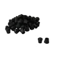thumbnail image 1 of Rubber Leg Caps End Tip Furniture Feet Protector 10mm 3/8" Inner Dia 40pcs, 1 of 7