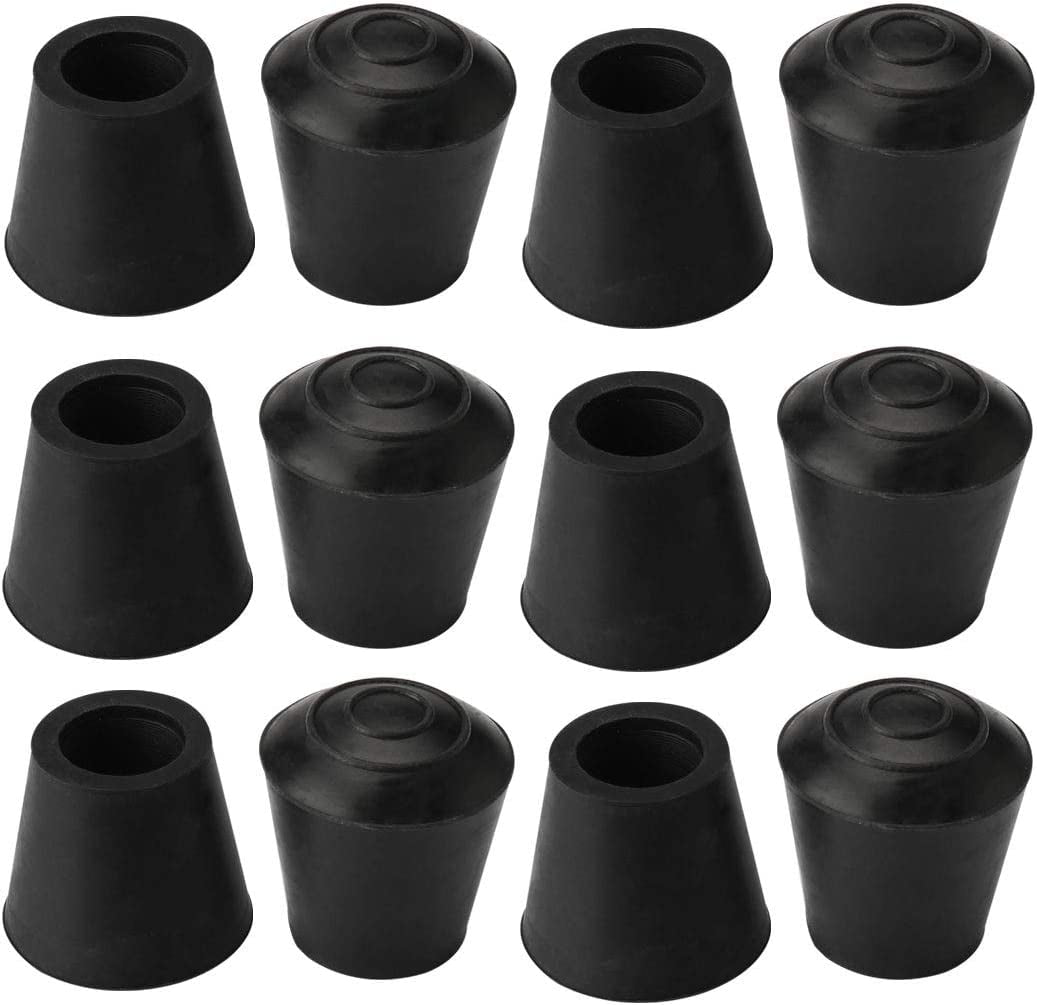 Rubber Leg Tip 3/4 Inch,Round Chair Leg Caps,Rubber Chair Leg Floor Cap