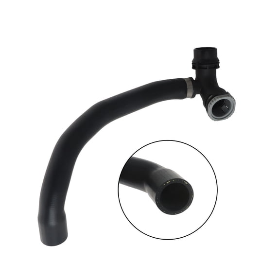 Rubber Lower Radiator Coolant Hose Line for Land Rover LR2 2008-2012 3.2L L6