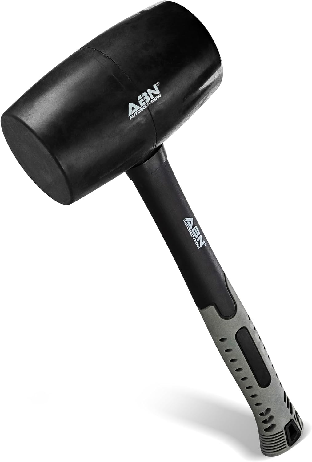 Rubber Mallet 32 Ounce ShockAbsorbing Fiberglass Handle with