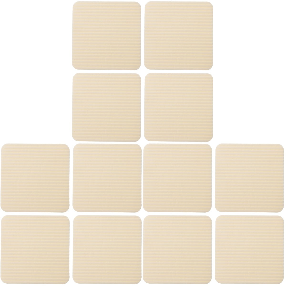 Rubber Mat Carpet Gripper Pad Fixture Non Slip Rug Pads Anchors 5x7