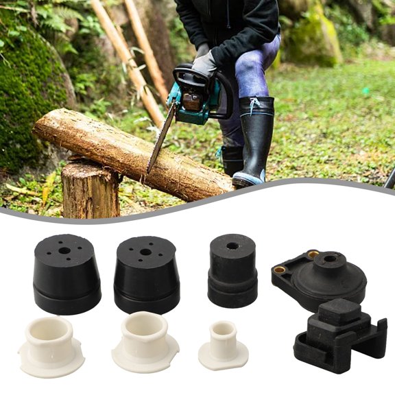 Rubber Mount Buffer Set For Chainsaw Spare Parts MS440 MS460 046 044 Garden Power Tools Replacement Accessories