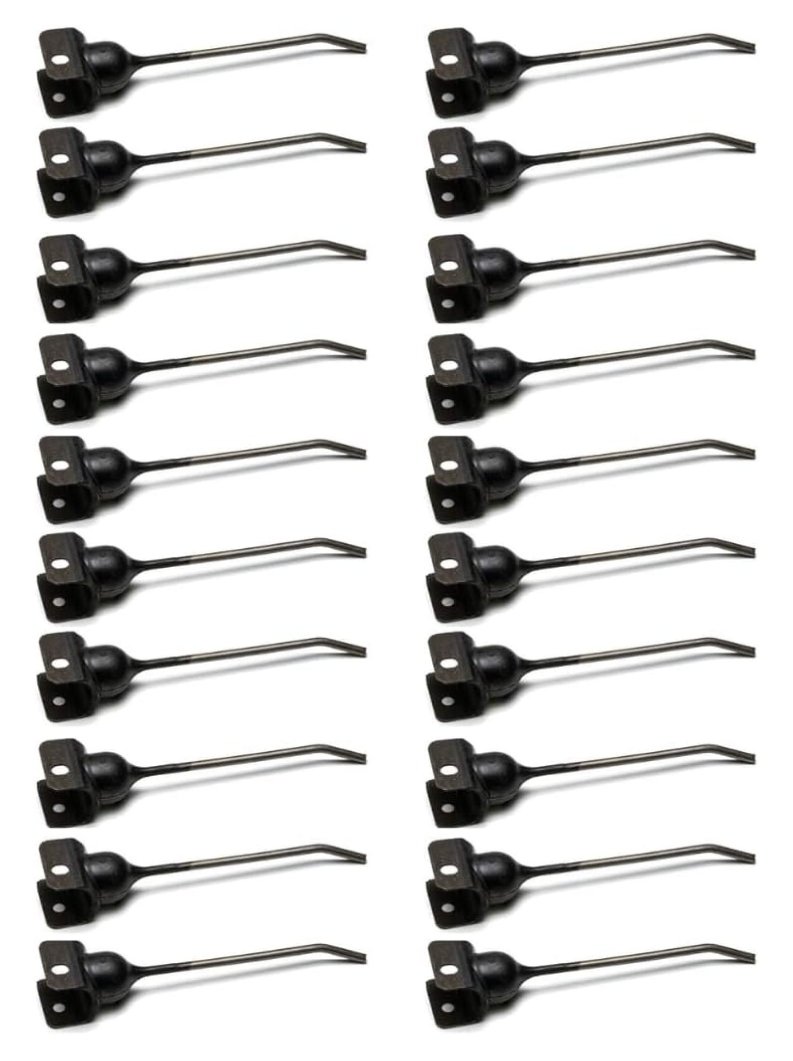 Rubber Mounted Rake Tooth 20 Pack for New Holland and JD Bar Rakes