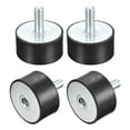 thumbnail image 1 of Rubber Mounts 4 Pack M10 Male/Female Vibration Isolator Shock Absorber D50mmxH25mm, 1 of 5
