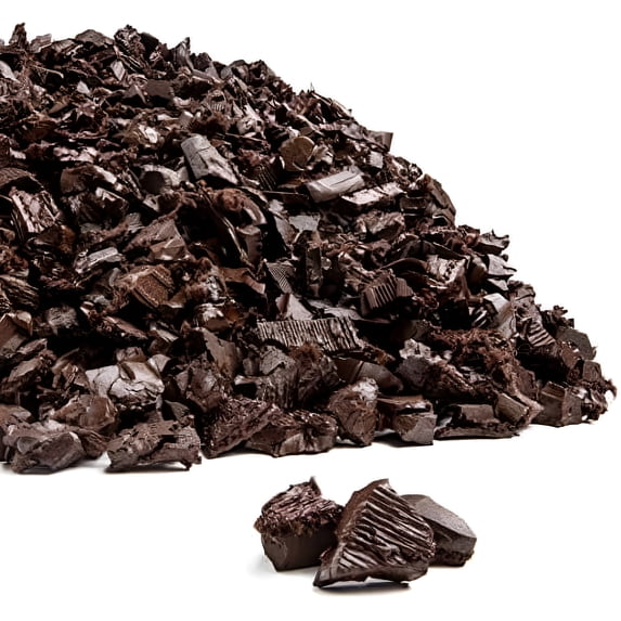 Rubber Mulch Nuggets Protective Flooring For Playgrounds, Swing-Sets, Play Areas, And Landscaping (40 LBS - 1.55 CU. FT, Brown)