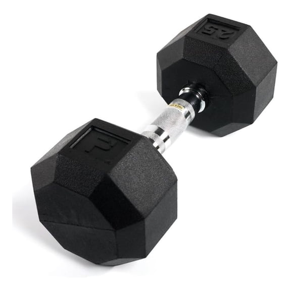 Rubber Octagonal Dumbbell