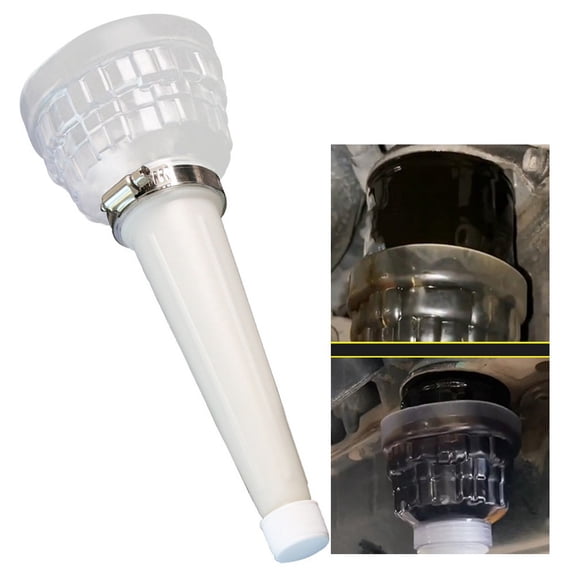 Rubber Oil Filter Removal Tool Funnel Wrench For Car Splash Protection