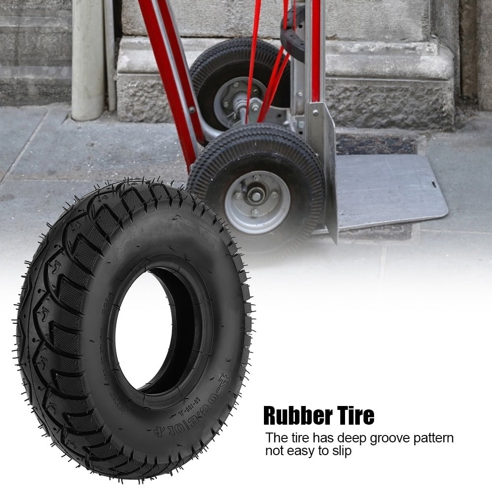 Rubber Outer Tire Wheel Hand Truck Cart Outer Diameter Crawler Tires