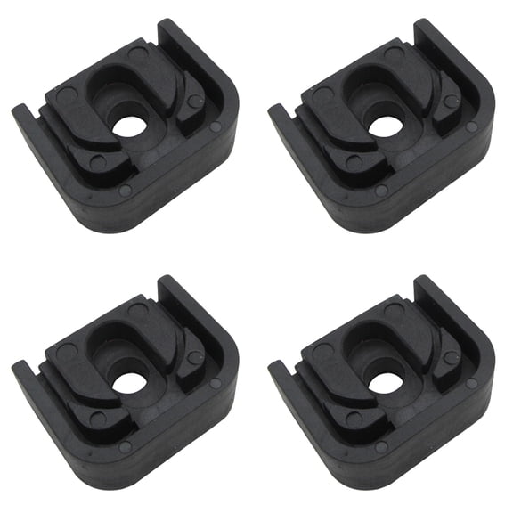 Rubber Pads for Square AC Units Weather Shock Absorption, Easy Mounting