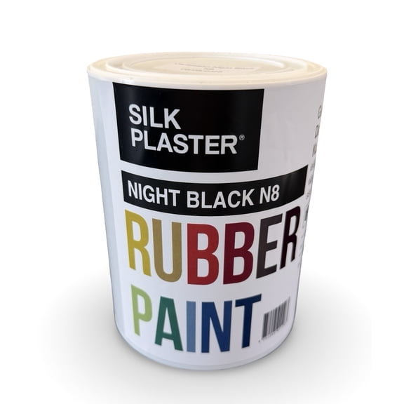 Rubber Paint - Caribbean Night Black N8 - 1 L