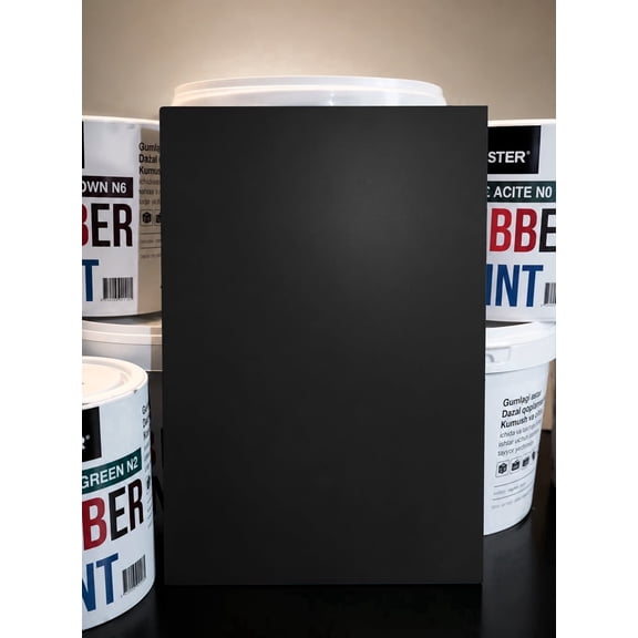 Rubber Paint - Caribbean Night Black N8 - 1 Gallon