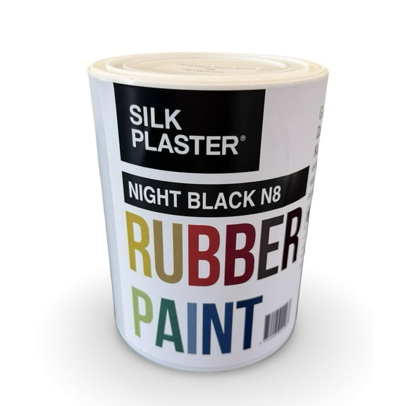 Rubber Paint - Caribbean Night Black N8