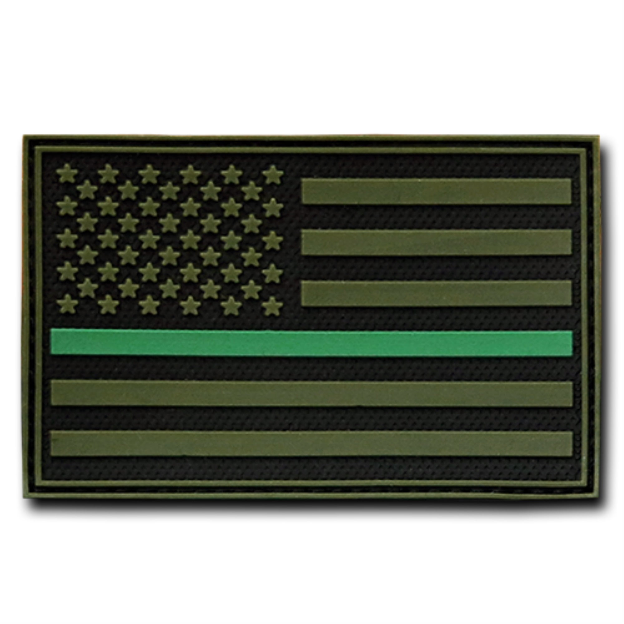 PVC Thin Blue Line Flag Patch