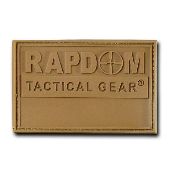 RapDom T90-RAPDOM-COY Rubber Patch, Coyote