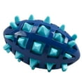 thumbnail image 1 of Rubber Puppy Chew Ball with Squeaker, Nearly Indestructible Chew Toy for Medium and Large Breed Dogs, Tough Teething Ball for Aggressive Chewers,Blue, 1 of 2