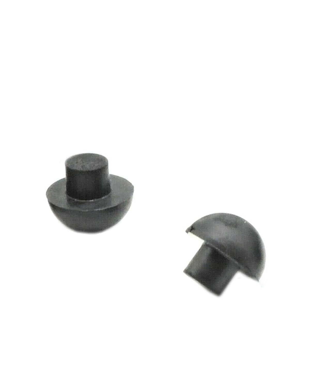 Rubber Push In Bumpers 5/16" Hole X 1/4" Tall X 5/8 OD Rubber Bumpers