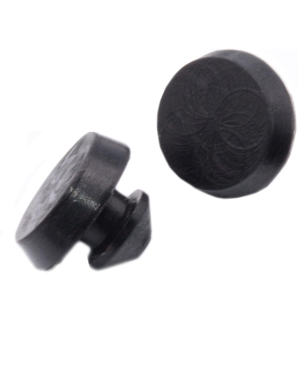 Rubber Push In Bumpers Mini Rubber Ridged Feet Bumpers Fits 1/8" Hole