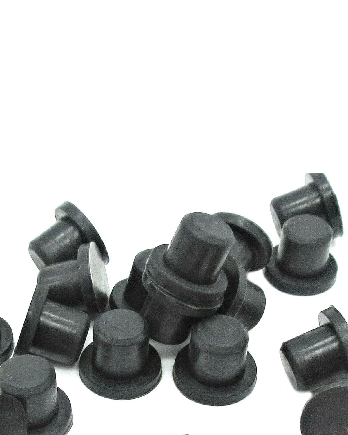 Rubber Push In Bumpers Set Of 15 Metric Rubber Hole Plugs PushIn Compression Stem Panel