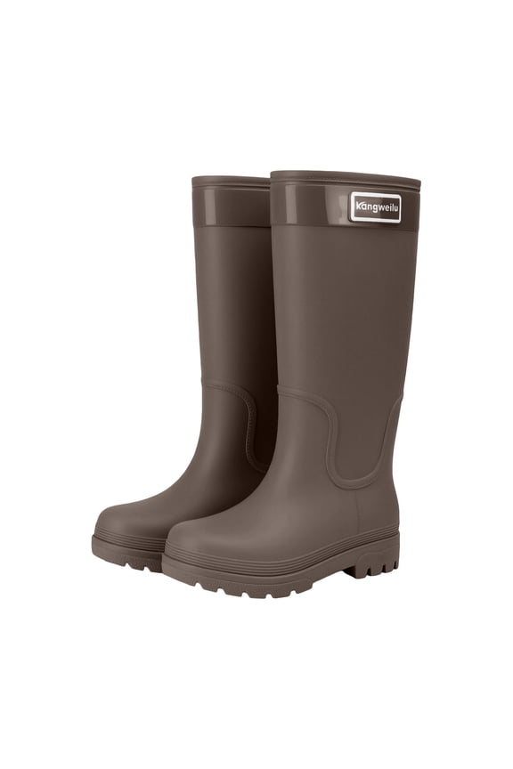 Rubber Rain Boots High Top For Outdoor Rainforest Hiking And Beach Activities